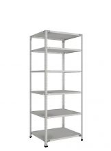 Стеллаж СТ-011 полочный 1800x700x600 6 ярусов, нагрузка на полку 100