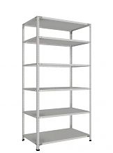 Стеллаж СТ-011 полочный 2000x1000x600 6 ярусов, нагрузка на полку 200