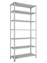 Стеллаж СТ-011 полочный 2200x1000x400 7 ярусов, нагрузка на полку 150