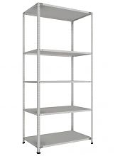 Стеллаж СТ-011 полочный 2200x1000x600 5 ярусов, нагрузка на полку 200