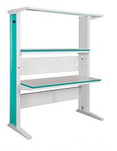 Лабораторное рабочее место в комплекте с левосторонним электроблоком ГМ-12-7/Л Гамма LAB