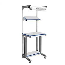 Стойка подкатная компьютерная СПК-КП ESD