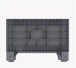 Контейнер пластиковый 1020х640х675 мм серый