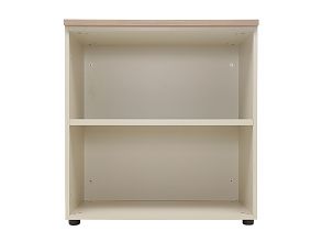 Шкаф NW 0880S открытый вяз натуральный / бежевый